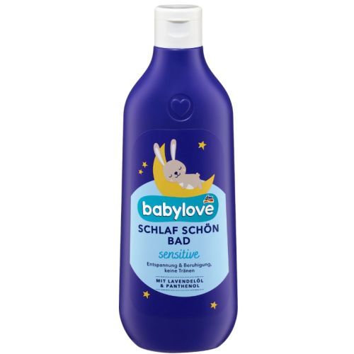 Добавка-піна для дитячої ванни Babylove Sleep Well Bath Sensitive, 500 мл