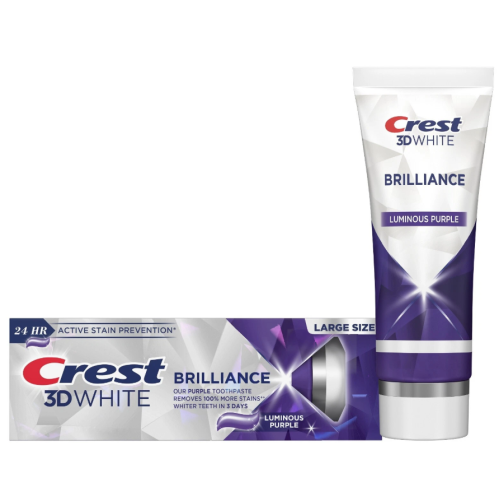 Зубна паста Crest 3D White Brilliance Luminous Purple, 130 г