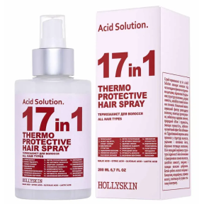 Спрей-термозахист для волосся 17 in 1 HOLLYSKIN Acid Solution 200 мл