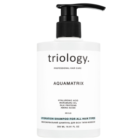 Зволожувальний шампунь для всіх типів волосся Aquamatrix Triology 500 мл