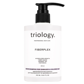 Відновлювальний шампунь для пошкодженого та фарбованого волосся Fiberplex Triology 500 мл