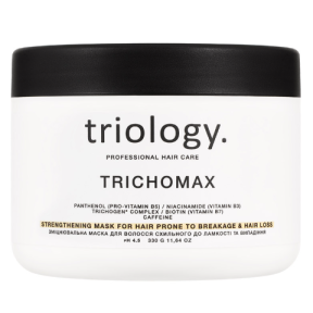 Зміцнююча маска для волосся схильного до ламкості та випадіння Trichomax Triology 330 мл