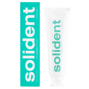 Ежедневная отбеливающая зубная паста Solident Original Mint / Мята 90 г