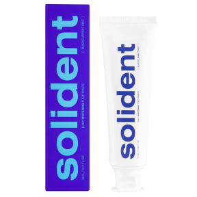 Ежедневная отбеливающая зубная паста Solident Blackcurrant Mint / Смородина-мята 90 г