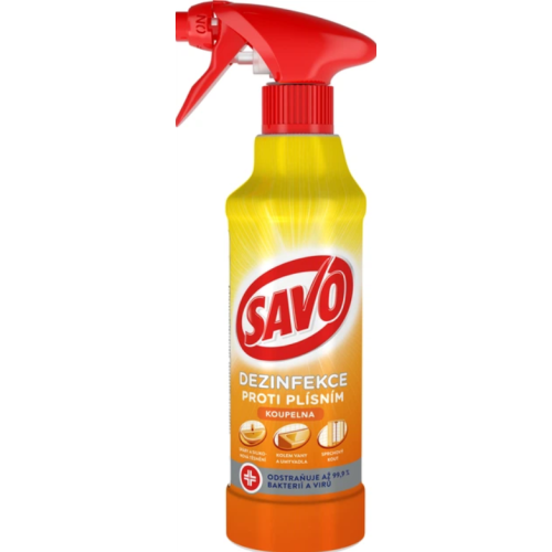 Спрей для ухода за ванной Savo Против плесени, 500 мл