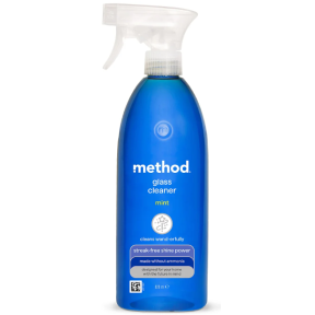 Спрей для скляних поверхонь та дзеркал Method Glass Cleaner, М'ята, 828 мл