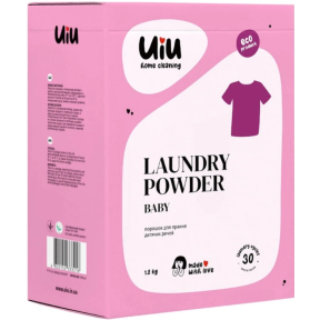 Стиральный порошок-концентрат UIU Baby Бесфосфатный, 1.2 кг