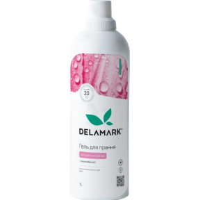 Жидкое концентрированное бесфосфатное средство для стирки DeLaMark Baby, 1 л