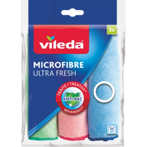 Салфетки из микрофибры Vileda Ultra Fresh Антибактериальные 3 шт