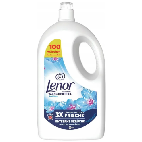 Универсальный гель для стирки Lenor Aprilfrisch «Свежесть апреля» 100 стирок, 4,5 л