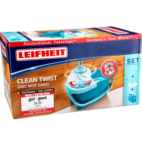 Набор для уборки Leifheit Clean Twist Disc Mop Ergo (ведро + швабра)