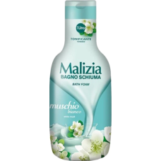 Гель-пена для ванны и душа Malizia Белый мускус 1000 мл