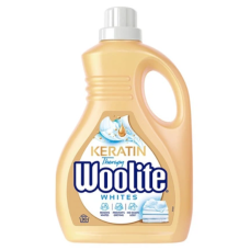 Гель для стирки Woolite Для светлых и белых тканей с Кератином, 1.8 л