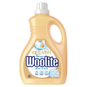 Гель для стирки Woolite Для светлых и белых тканей с Кератином, 1.8 л