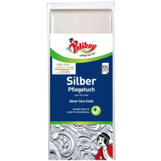 Салфетка многоразовая для чистки серебра и золота Poliboy Silber Pflege, Tuch für Silber & Gold, 1 шт
