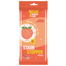 Влажные салфетки Poliboy Dust Stopper Peach с антистатическим эффектом, 24 шт