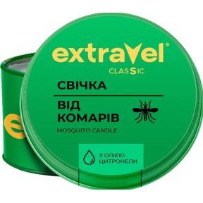 Свічка репелентна від комарів Extravel Classic, 110 г