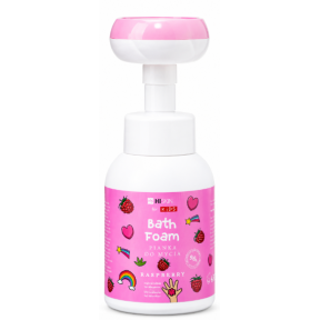 Дитяча піна для миття рук і тіла HiSkin Kids із запахом малини, 300 мл