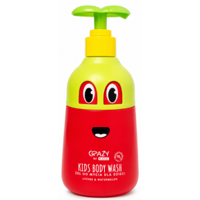 Гель для купання з ароматом лічі та кавуна Crazy for Kids Washing Gel Lychee & Watermelon HiSkin, 500 мл