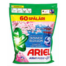 Капсули для прання Ariel All in 1 Pods Japanese Blossom, 60 шт