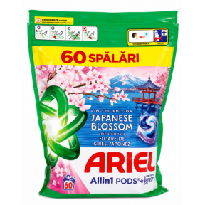 Капсули для прання Ariel All in 1 Pods Japanese Blossom, 60 шт