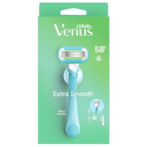 Жіночий станок для гоління Gillette Venus Extra Smooth (1 ручка + 1 змінна касета)