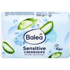Твёрдое крем-мыло для чувствительной кожи Balea Sensitive, 150 г