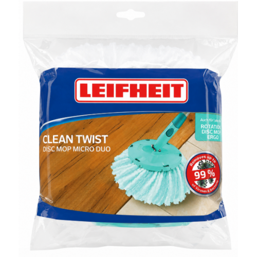 Зміннф насадка для швабри Leifheit Clean Twist Micro Duo