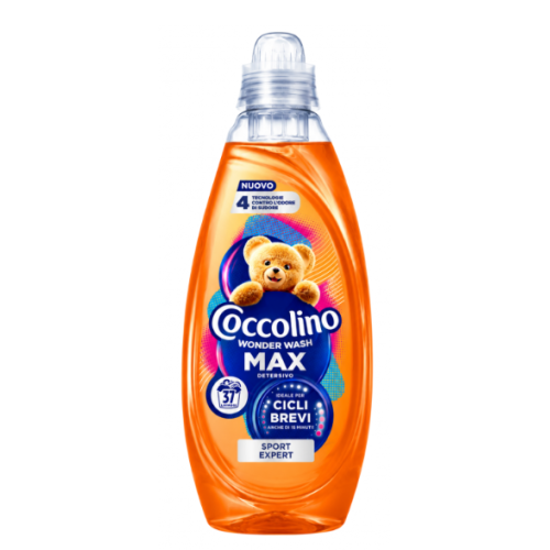 Гель для прання Coccolino Wonder Wash MAX Sport Expert, 37 прань, 1480 мл.