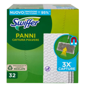 Змінні сухі серветки для прибирання Swiffer Dry, 32 шт