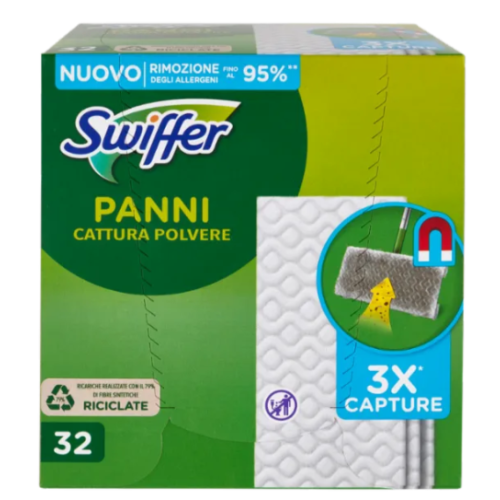 Сменные сухие салфетки для уборки Swiffer Dry 32 шт
