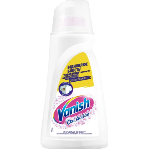 Відбілювач для білих речей Vanish Oxi Action, 1 л