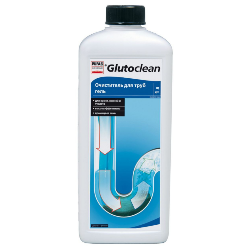 Очиститель-гель для труб Glutoclean 1 л