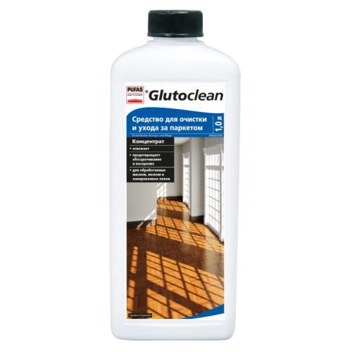 Средство для очистки и ухода за паркетом Glutoclean 1 л