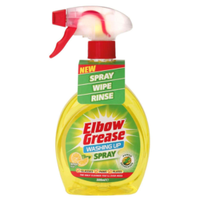 Спрей-антижир для посуды Elbow Grease Washing Up Spray Лимонная Свежесть 500 мл