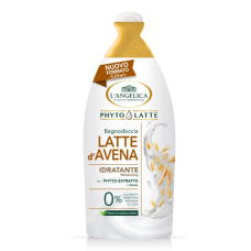Гель-пена для душа L'angelica New Bath & Shower Latte Avena с овсяным молочком 500 ml