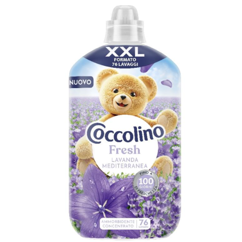 Кондиционер для белья Coccolino Fresh Lavanda Mediterranea концентрат, 76 стирок, 1750 мл