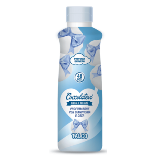 Coccolatevi парфюмированное масло для стирки и уборки Profumo Per Bucato Talco Igienizzante 300 ml