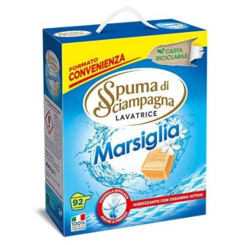 Стиральный порошок Spuma di Sciampagna Марсельское мыло, 92 стирки, 4,14 кг