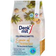 Denkmit пральний порошок для кольорової білизни Sense of Summer, 20 прань