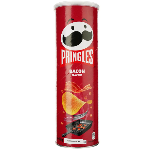 Чипси Pringles Bacon, 165 г