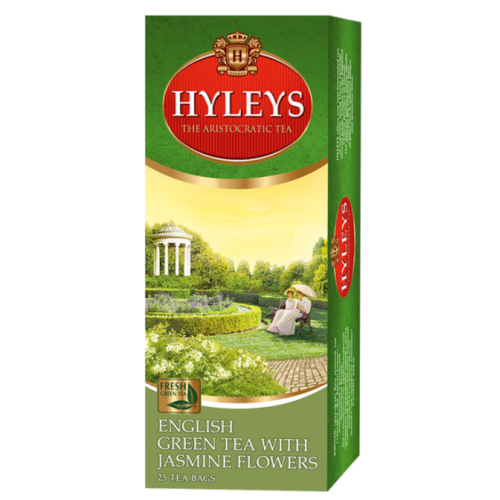 Чай зелений Hyleys з жасмином, 25 пакетиків