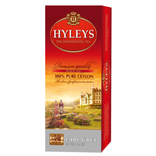 Чай чорний Hyleys Earl Grey, 25 пакетиків