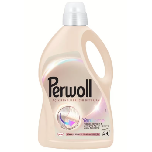 Жидкое средство для стирки белого и светлого Perwoll Renew, 54 стирки, 2,97 л