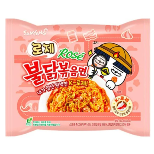 Локшина Samyang Buldak Hot Chicken Rosé, 140 г