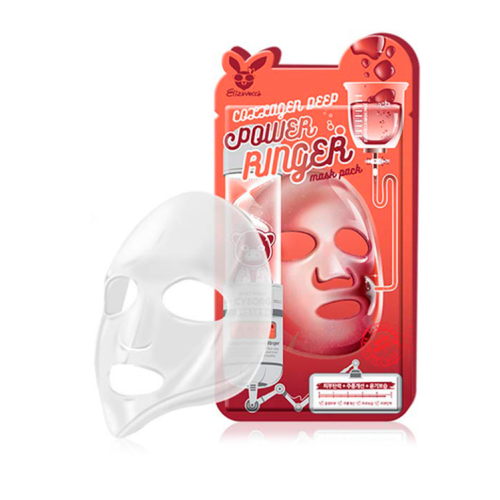 Колагенова маска для обличчя Elizavecca Collagen Deep Power Ringer Mask