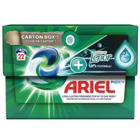 Капсулы для стирки Ariel Plus Active, 22 шт
