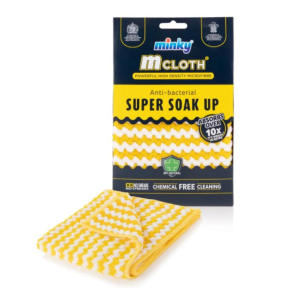 Мікрофібра суперпоглинаюча антибактеріальна Minky Cloth Anti Bacterial Super Soak Up, 32×32 см