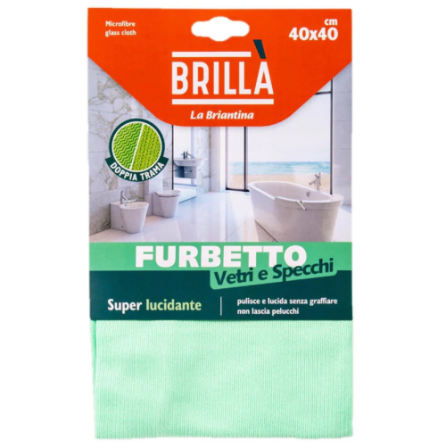 Салфетка Brillà Vetri Furbetto для окон, стекла и зеркал
