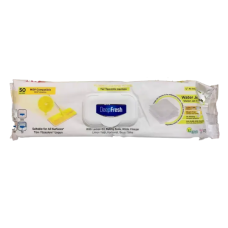 Влажные салфетки для уборки Deep Fresh MOP, Лимон, 50 шт